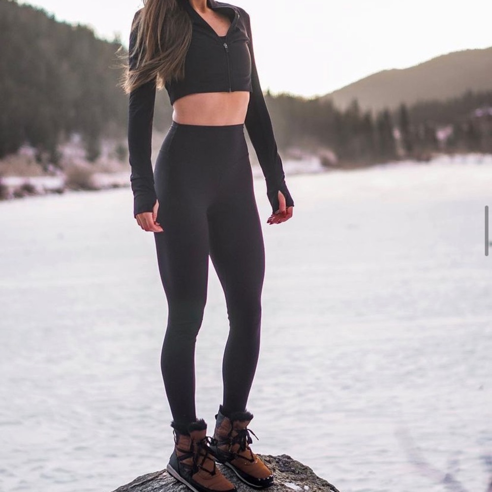 Balance Athletica Black Leggings